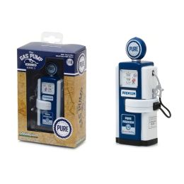 1948 Wayne 100-A Gas Pump Pure Oil \Pure Premium Be Sure With Pure\ Gas Pump Replica Vintage Gas Pump Series 3 1/18 Diecast Model by Greenlight