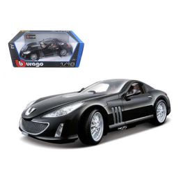 Peugeot 907 V12 Black 1/18 Diecast Model Car by Bburago