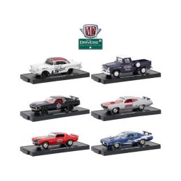 Drivers 6 Cars Set Release 48 In Blister Packs 1/64 Diecast Model Cars by M2 Machines