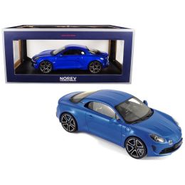 2017 Renault A110 Alpine Blue 1/18 Diecast Model Car by Norev