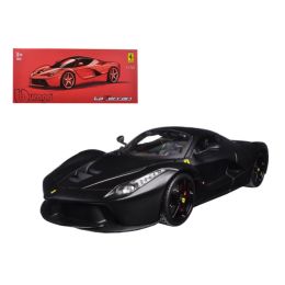 Ferrari LaFerrari F70 Matt Black Signature Series 1/18 Diecast Model Car by Bburago