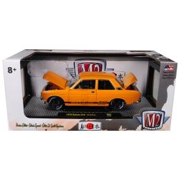 1970 Datsun 510 Bronze Yellow  \Auto-Japan\ 1/24 Diecast Model Car by M2 Machines