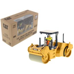 CAT Caterpillar CB-534D XW Vibratory Asphalt Compactor / Roller Core Classics Series with Operator 1/50 Diecast Model by Diecast Masters