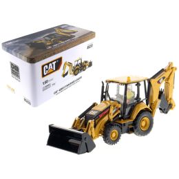 CAT Caterpillar 420F2 IT Backhoe Loader High Line Series with Operator 1/50 Diecast Model by Diecast Masters