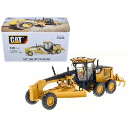 CAT Caterpillar 140M Motor Grader with Operator High Line Series 1/50 Diecast Model by Diecast Masters