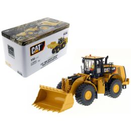 Caterpillar 980K Wheel Loader Rock Configuration with Operator High Line Series 1/50 Diecast Model by Diecast Masters