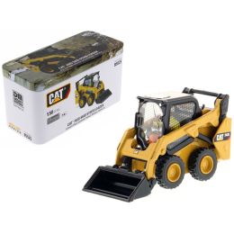 CAT Caterpillar 242D Compact Skid Steer Loader with Operator and Tools High Line Series 1/50 Diecast Model  by Diecast Masters