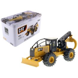 CAT Caterpillar 555D Wheel Skidder with Operator High Line Series 1/50 Diecast Model by Diecast Masters