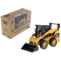 CAT Caterpillar 272C Skid Steer Loader With Working Tools and Operator Core Classic Series 1/32 Diecast Model by Diecast Masters