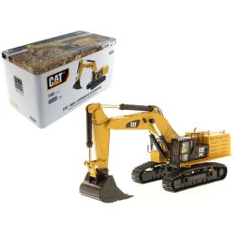 CAT Caterpillar 390F LME Hydraulic Tracked Excavator High Line Series with Operator 1/50 Diecast Model by Diecast Masters