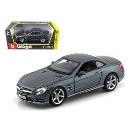 Mercedes SL 500 Coupe Grey 1/24 Diecast Car Model by Bburago
