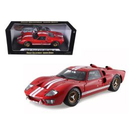 1966 Ford GT40 GT 40 Mark II Red 1/18 Diecast Model Car by Shelby Collectibles