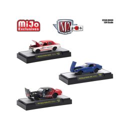 Auto Japan Nissan / Dastun 3 Cars Set Limited Edition to 3200 pieces Worldwide 1/64 Diecast Model Cars by M2 Machines