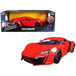 Lykan Hypersport Red \Fast & Furious 7\ Movie 1/18 Diecast Model Car by Jada