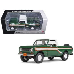 1979 International Scout Terra Pickup Truck Emerald Green 1/25 Diecast Model Car  by First Gear