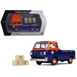 1960\s Ford Econoline Pickup with Boxes Allis-Chalmers Parts & Service 1/25 Diecast Model Car by First Gear