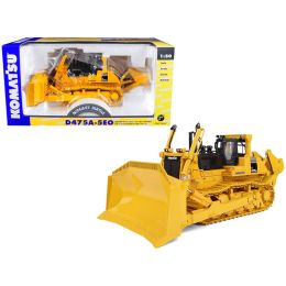 Komatsu D475A-5EO Dozer with Ripper 1/50 Diecast Model by First Gear