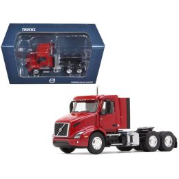 Volvo VNR 300 Day Cab Cherry Bomb Red Metallic 1/50 Diecast Model Car by First Gear