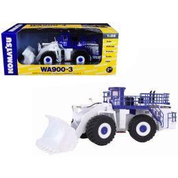 Komatsu WA900-3 Wheel Loader White Demo 1/50 Diecast Model by First Gear