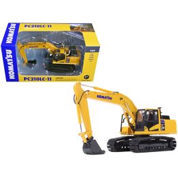 Komatsu PC210LC-11 Excavator 1/64 Diecast Model Car by First Gear