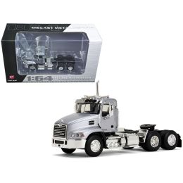 Mack Pinnacle Day Cab Silver 1/64 Diecast Model by First Gear