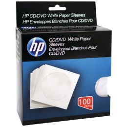 HP(R) HPWS100RB CD/DVD Storage Sleeves (100 pk)