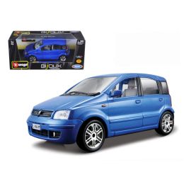 Fiat Nuova Panda Blue 1/24 Diecast Model Car by Bburago