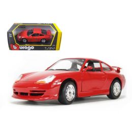 Porsche 911 (996) GT3 Red 1/24 Diecast Model Car by Bburago