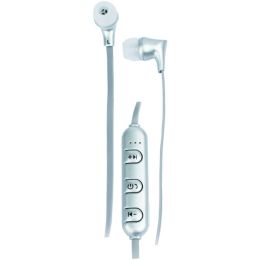 iEssentials(R) IE-BTELX-SLV Lux Bluetooth(R) Earbuds with Microphone (Silver)