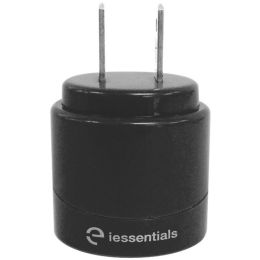 iEssentials(R) IE-ACP-2U 2.1-Amp Dual-USB Home Charger (Black)