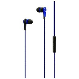 iLive IAEV17BU Earbuds with Microphone (Blue)