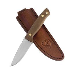 Condor Mayflower 7 Fixed - Walnut - PlainEdge w/Sheath