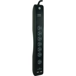 GE(R) 25795 7-Outlet Advanced Surge Protector with 2 USB Ports