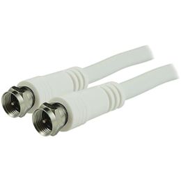 GE(R) 33605 RG6 Coaxial Cable, 50ft (White)