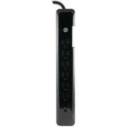 GE(R) 34133 7-Outlet Surge Protector with Coaxial Protection, 8ft Cord