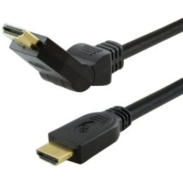 GE(R) 35051 Basic Series HDMI(R) Cable with Swivel Connector, 6ft