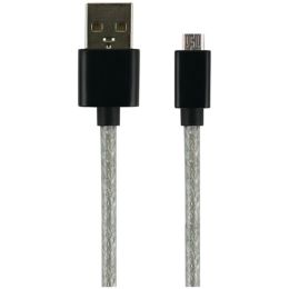 GE(R) 36601 Charge & Sync Micro USB to USB Cable, 9ft