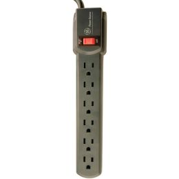 GE(R) JASHEP56223 6-Outlet Grounded Power Strip