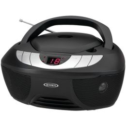 JENSEN(R) CD-475 Portable Stereo CD Player with AM/FM Radio
