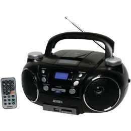 JENSEN(R) CD-750 Portable AM/FM Stereo CD Player with MP3 Encoder/Player