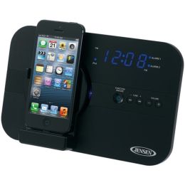 JENSEN(R) JILS-525I Bluetooth(R) Docking Digital Music System with Lightning(R) Connector