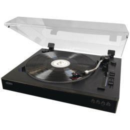 JENSEN(R) JTA-470 Professional 3-Speed Stereo Turntable with Speed Adjustment