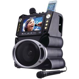 Karaoke USA(TM) GF844 Bluetooth(R) Karaoke Machine