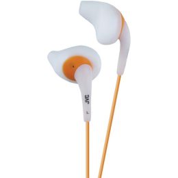 JVC(R) HAEN10-W-K Gumy(R) Sport Earbuds (White)