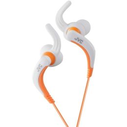 JVC(R) HAETX30W Extreme Fitness Earbuds (White)