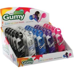 JVC(R) HAF160CT Gumy(R) Earbuds Countertop Display, 25 ct