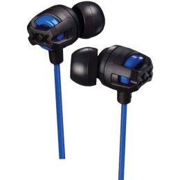 JVC(R) HAFX103MA XX Series Xtreme Xplosives Earbuds with Microphone (Blue)