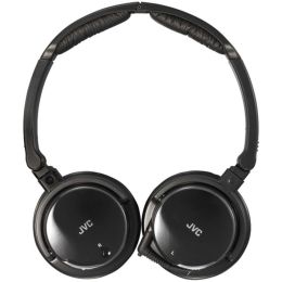 JVC(R) HANC120 Noise-Canceling Headphones with Retractable Cord