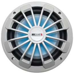 MB Quart(R) NW1-254L Nautic Series 10 600-Watt Shallow Subwoofer (With LED Illumination)