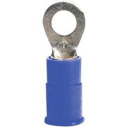 Install Bay(R) BVRT38 Vinyl Ring Terminals (16-14 Gauge, 3/8, 100 pk)